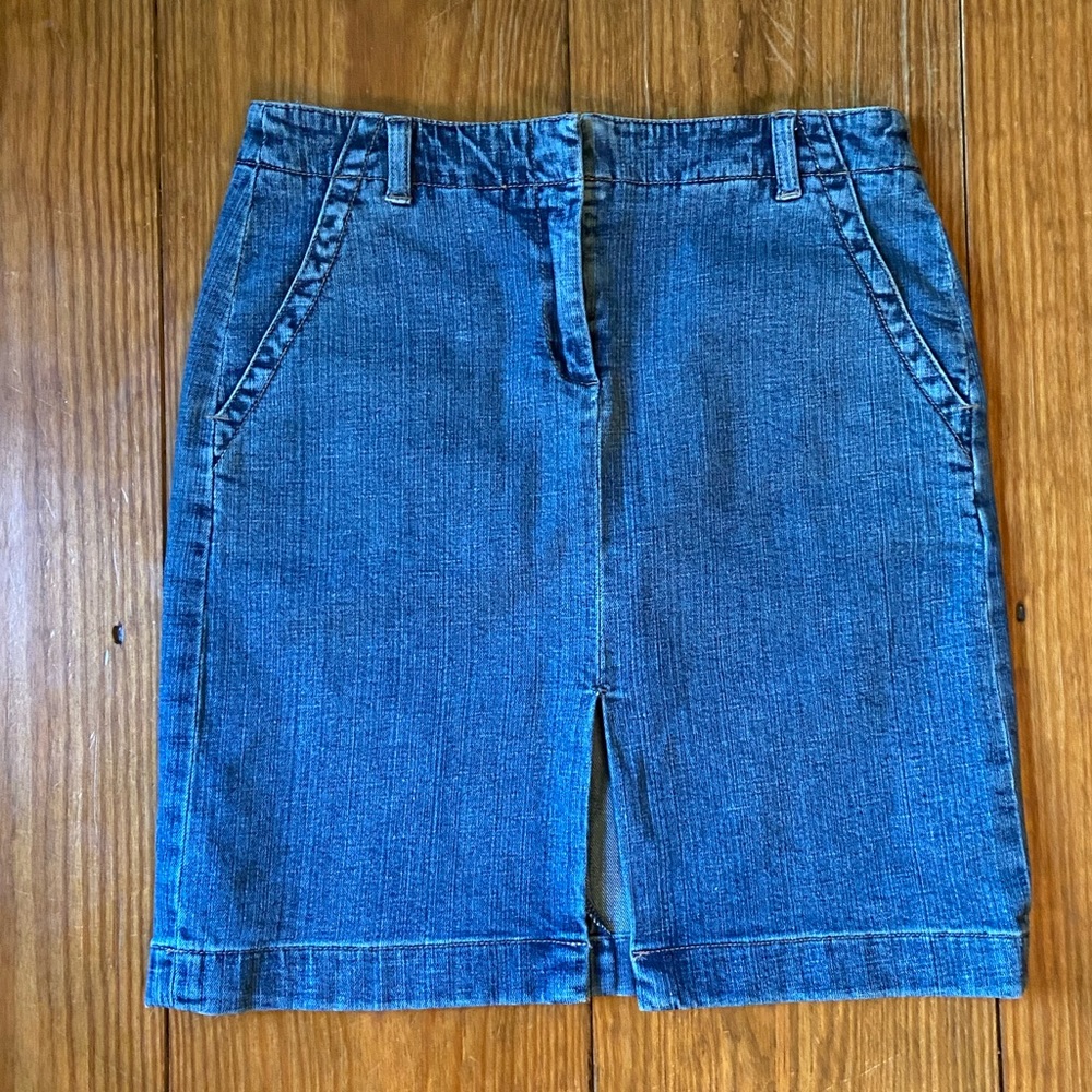 Kenneth Cole Denim Skirt